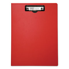 Mobile OPS® Portfolio Clipboard With Low-Profile Clip, 1/2" Capacity, 8 1/2 x 11, Red