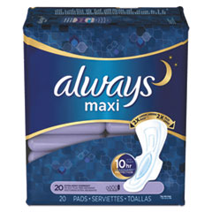 Always® Overnight Maxi Pads