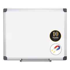 MasterVision® Value Lacquered Steel Magnetic Dry Erase Board