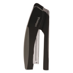 Universal® Stand-up Full Strip Stapler, 20-Sheet Capacity, Black/Gray