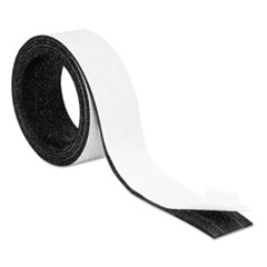 MasterVision® Magnetic Adhesive Tape Roll, Black, 1/2" x 7 Ft.