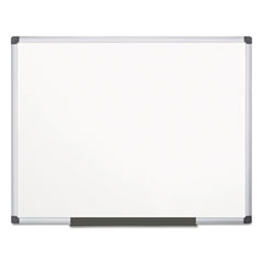 Value Lacquered Steel Magnetic Dry Erase Board, 72 x 48, White Surface, Silver Aluminum Frame