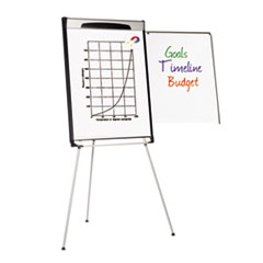 MasterVision® Tripod Extension Bar Magnetic Gold Ultra Dry Erase Easel