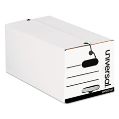 String/button Storage Box, Letter, Fiberboard, White,