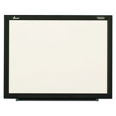 7110016511294, SKILCRAFT Non-Magnetic Melamine Dry Erase Board, 36" x 24", White Surface, Black Aluminum Frame NSN6511294