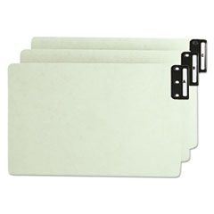 Smead™ 100% Recycled End Tab Pressboard Guides with Metal Tabs