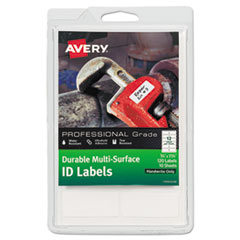 Avery® Durable Permanent Multi-Surface ID Labels