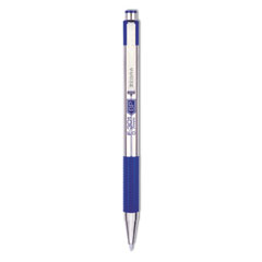 Zebra® F-301 Ballpoint Retractable Pen, Blue Ink, Fine