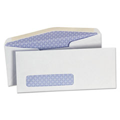 Office Impressions® #10 Trade Size Security Tint Envelope, Commercial Flap, Gummed Closure, 4.13 x 9.5, White, 500/Box