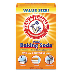 Arm & Hammer™ Baking Soda, 64 oz Box, 6/Carton