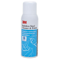 3M™ Stainless Steel Cleaner and Polish, Lime Scent, 10 oz Aerosol Spray