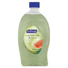 Softsoap® Liquid Hand Soap Refill, Crisp Cucumber & Melon, 32 oz Bottle, 6/Carton