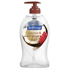 Softsoap® Liquid Hand Soap Pump, Coconut & Warm Ginger, 11 1/4 oz Pump Bottle, 6/Carton