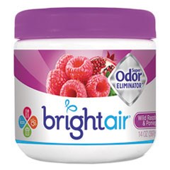 BRIGHT Air® Super Odor Eliminator, Wild Raspberry and Pomegranate, 14 oz Jar