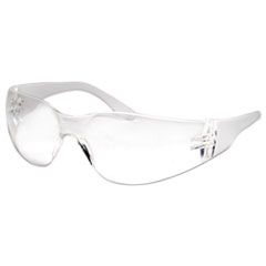Boardwalk® Safety Glasses, Clear Frame/Clear Lens, Anti-Fog, Polycarbonate, Dozen