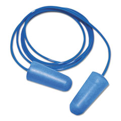 Boardwalk® Detectable Earplugs, Corded, Blue, 200 Pairs