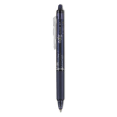 Pilot® FriXion Clicker Erasable Gel Ink Retractable Pen, Navy Ink, .7mm, Dozen