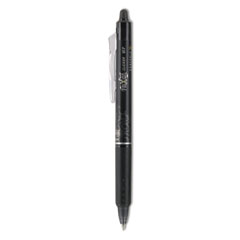 Pilot® FriXion Clicker Erasable Gel Ink Retractable Pen, Black Ink, .7mm, Dozen