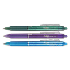 Pilot® FriXion Clicker Erasable Gel Ink Retractable Pen, Assorted Ink, .7mm, 3/Pack