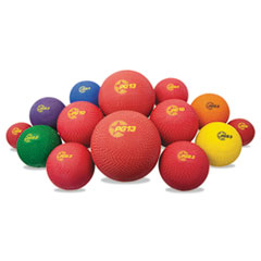 Champion Sports Playground Ball Set, Multi-Size, Multi-Color, 14/Set