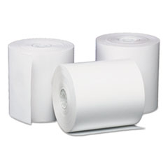 Iconex™ Direct Thermal Printing Paper Rolls, 0.45" Core, 3.13" x 200 ft, White, 50/Carton
