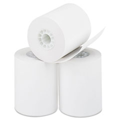 Iconex™ Direct Thermal Printing Paper Rolls, 0.45" Core, 2.25" x 85 ft, White, 50/Carton