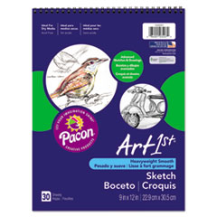 Pacon® Art1st Artist's Sketch Pad, Unruled, 30 White 9 x 12 Sheets