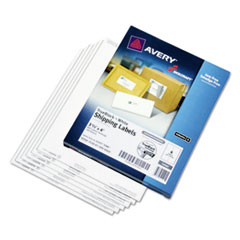 7530013494464, SKILCRAFT Laser Labels, Label Printers, 3.33 x 4, White, 6/Sheet, 100 Sheets/Box
