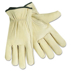 MCR™ Safety Full Leather Cow Grain Gloves, X-Large, 1 Pair