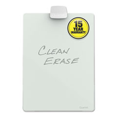 Quartet® Glass Dry Erase Desktop Easel, 11 x 9, White