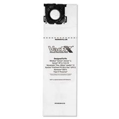 VacFX® Vacuum Filter Bags Designed to Fit Allstar Javelin 12'' Series/Windsor Sensor S/S2/XP/Veramatic Plus, 100/CT