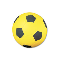 Champion Sports Coated Foam Sport Ball, For Soccer, Playground Size, Yellow