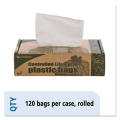 Stout® by Envision™ Controlled Life-Cycle Plastic Trash Bags
