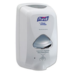 PURELL® TFX Touch Free Dispenser, 1,200 mL, 6.5 x 4.5 x 10.58, Dove Gray