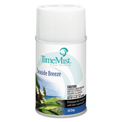 TimeMist® Metered Aerosol Fragrance Dispenser Refill, Seaside Breeze,6.6oz Aerosol,12/CT