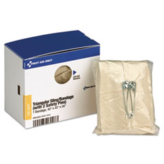 First Aid Only™ SmartCompliance Triangular Sling/Bandage, 40 x 40 x 56