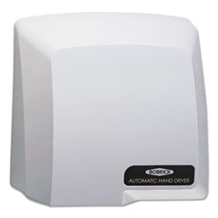 Bobrick Compact Automatic Hand Dryer, 115 V, 10.18 x 5.18 x 10.93, Gray