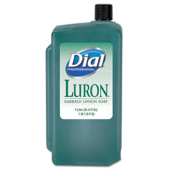 Dial® Professional Luron Emerald Lotion Soap Refill for 1 L Liquid Dispenser, Lavender, 1 L, 8/Carton