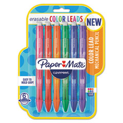 Paper Mate® Clearpoint Color Mechanical Pencils, Assorted, School Grade, 6/Pack
