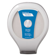 Cascades PRO Tandem Single JRT Dispenser, 11.6 x 5.9 x 14.6, White