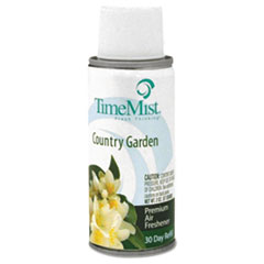 TimeMist® Settings Micro Metered Aerosol Refills, Country Garden, 2oz, 12/Carton