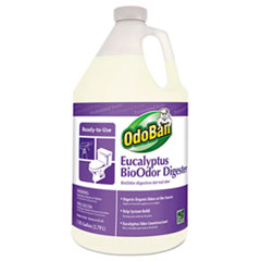 OdoBan® BioOdor Digester, Eucalyptus Scent, 1 gal Bottle, 4/Carton