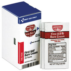 First Aid Only™ Refill for SmartCompliance Gen Business Cabinet, Burn Cream, 0.9g Packets,20/BX