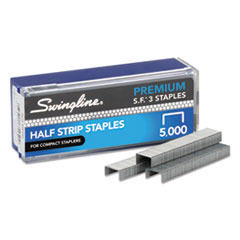 Swingline® S.F. 3 Premium Chisel Point 105 Count Half-Strip Staples, 5000/Box