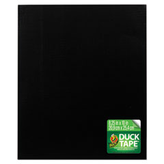 Duck® Tape Sheets, Black, 6/Pack