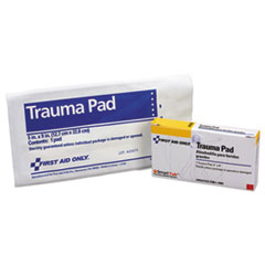 First Aid Only™ 10 Person ANSI Class A Refill, 5 x 9" Trauma Pad