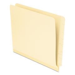 Pendaflex® Laminate Spine Shelf File Folder, Straight Tab, 14 pt Manila, Letter, 50/Box