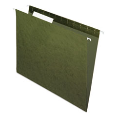 Pendaflex® Standard Green Hanging Folders, Letter Size, 1/3-Cut Tabs, Standard Green, 25/Box