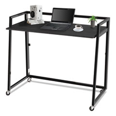 Alera® Quick Assemble Computer Workstation, Espresso/Black