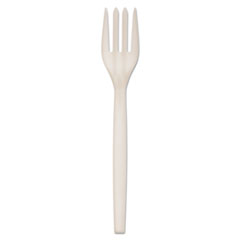 Eco-Products® Plant Starch Fork - 7", 50/Pack, 20 Pack/Carton
